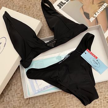 Kitlife Balenciaga Two-Piece Swimsuit Black