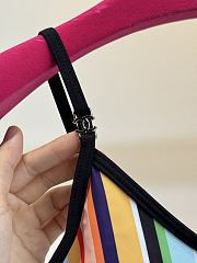 Kitlife Chanel Coco Beach 2026 Colorful Striped One-Piece Swimsuit - 6