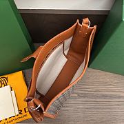 Kitlife Goyard Musette PM Black & Brown Bag 28x22x10cm - 4