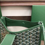 Kitlife Goyard Musette PM Green Bag 28x22x10cm - 3
