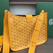 Kitlife Goyard Musette PM Yellow Bag 28x22x10cm - 6