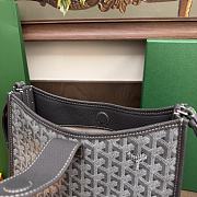 Kitlife Goyard Musette PM Grey Bag 28x22x10cm  - 6