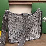 Kitlife Goyard Musette PM Grey Bag 28x22x10cm  - 2