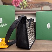 Kitlife Goyard Musette PM Black Bag 28x22x10cm  - 6