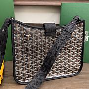 Kitlife Goyard Musette PM Black Bag 28x22x10cm  - 4