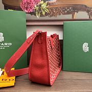 Kitlife Goyard Musette PM Red Bag 28x22x10cm  - 5