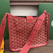 Kitlife Goyard Musette PM Red Bag 28x22x10cm  - 3