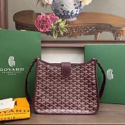 Kitlife Goyard Musette PM Burgundy Bag 28x22x10cm - 1