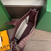 Kitlife Goyard Musette PM Burgundy Bag 28x22x10cm - 6