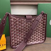Kitlife Goyard Musette PM Burgundy Bag 28x22x10cm - 3
