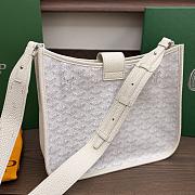 Kitlife Goyard Musette PM White Bag 28x22x10cm - 2