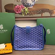 Kitlife Goyard Musette PM Blue Bag 28x22x10cm  - 1