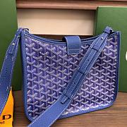 Kitlife Goyard Musette PM Blue Bag 28x22x10cm  - 6