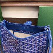 Kitlife Goyard Musette PM Blue Bag 28x22x10cm  - 4