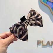 Kitlife Fendi Acrylic Hair Clip Brown  - 4