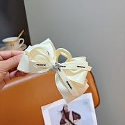 Kitlife Chanel Classic Claw Hair Clip White - 6