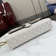 Kitlife Gucci Dionysus Bag Ivory White GG Canvas 874735 28x14x7cm - 6
