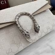 Kitlife Gucci Dionysus Bag Ivory White GG Canvas 874735 28x14x7cm - 4