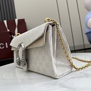 Kitlife Gucci Dionysus Bag Ivory White GG Canvas 874735 28x14x7cm - 2