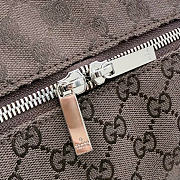 Kitlife Gucci Melrose Medium Boston Bag Dark Brown Canvas 875228 29x14x15cm - 2