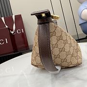 Kitlife Gucci Essence Classic Small Toiletry Case Beige Canvas 875159 21.5x16x13.5cm - 5