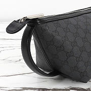Kitlife Gucci Essence Classic Small Toiletry Case Black Canvas 875159 21.5x16x13.5cm  - 2