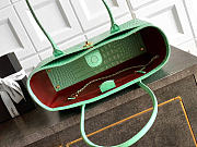 Kitlife Chanel Small Shopping Bag Green Crocodile Embossed Calfskin & Gold-Tone Metal  AS6243 20x39x13cm - 3