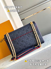 Kitlife Louis Vuitton Vavin Chain Bag Dark Blue M52271 25x17x9.5cm - 5