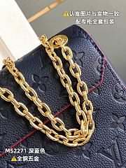 Kitlife Louis Vuitton Vavin Chain Bag Dark Blue M52271 25x17x9.5cm - 2