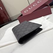 Kitlife Gucci Essence Classic Passport Case Black 876432 9.5x13.5cm  - 5