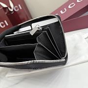 Kitlife Gucci Essence Classic Zip-around Wallet Black 876434 19x10.5x2.5cm - 3