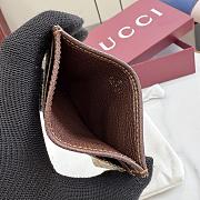 Kitlife Gucci Card Case with Gucci Plaque Beige 875795 10x7cm  - 4
