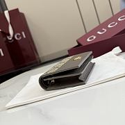 Kitlife Gucci Bi-color GG Marmont Small Wallet Beige & Brown 841358 11x8.5x3cm - 6