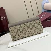Kitlife Gucci Bi-color GG Marmont Continental Wallet Beige & Brown 456116 19x10x3.5cm - 6