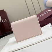 Kitlife Gucci Bi-color GG Marmont Small Wallet Pink 841358 11x8.5x3cm  - 6