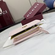 Kitlife Gucci Bi-color GG Marmont Small Wallet Pink 772738 11.5x8x3cm - 3