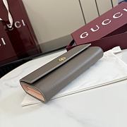 Kitlife Gucci Bi-color GG Marmont Continental Wallet Brown 456116 19x10x3.5cm  - 6