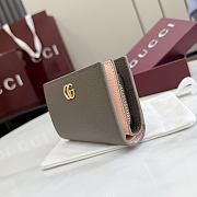 Kitlife Gucci Bi-color GG Marmont Small Wallet Brown 772738 11.5x8x3cm - 3