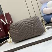 Kitlife Gucci GG Marmont Small Camera Bag Brown 855273 24x15x8cm - 6