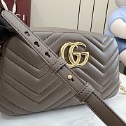 Kitlife Gucci GG Marmont Small Camera Bag Brown 855273 24x15x8cm - 2