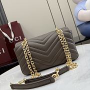 Kitlife Gucci GG Marmont Small Shoulder Bag Brown 837280 22x12.5x6cm - 3