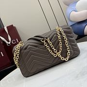Kitlfie Gucci GG Marmont Medium Shoulder Bag Brown 837267 26x15x7cm - 4