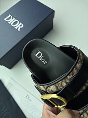 Kitlife Dior Aqua Sandal Brown Dior Oblique Jacquard - 6