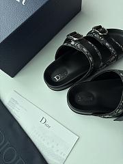 Kitlife Dior Aqua Sandal Blue Dior Oblique Jacquard - 3
