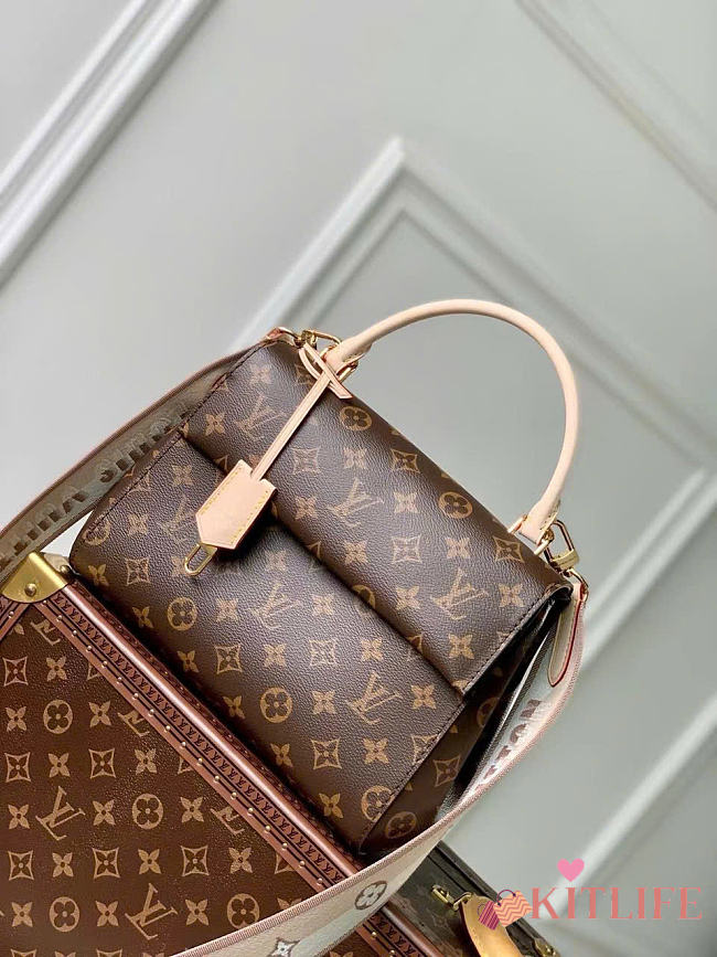 Kitlife Louis Vuitton Cluny BB Bag Brown M46372 28x23x12cm - 1