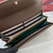 Kitlife Gucci Ophidia Continental Wallet Beige & Brown 838485 19x10x3.5cm  - 3