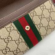 Kitlife Gucci Ophidia Continental Wallet Beige & Brown 838485 19x10x3.5cm  - 2