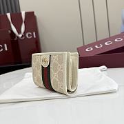 Kitlife Gucci Ophidia Small Wallet White 838468 11.5x8x3cm  - 6