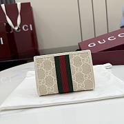 Kitlife Gucci Ophidia Small Wallet White 838468 11.5x8x3cm  - 5