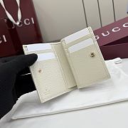 Kitlife Gucci Ophidia Small Wallet White 838468 11.5x8x3cm  - 4